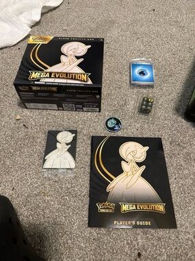 Pokémon Mega Evolution Elite Trainer Box - Black & Gold (empty and accessories)
